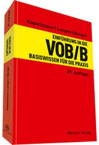 Abbildung von: Einführung in die VOB/B - Werner