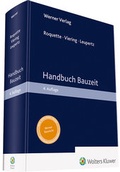 Cover: Handbuch Bauzeit - Werner