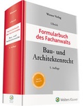 Cover: Formularbuch des Fachanwalts Bau- und Architektenrecht - Werner