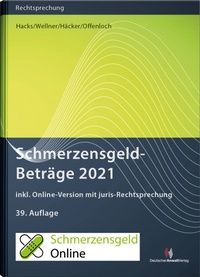Bild vergrößern Bild: SchmerzensgeldBeträge 2021 - Deutscher Anwaltverlag