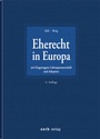 Cover: Eherecht in Europa - Zerb
