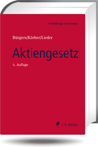 Abbildung von: Aktiengesetz - C.F. Müller