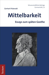 Enlarge image Cover: Mittelbarkeit - Tectum Wissenschaftsverlag