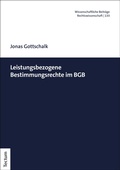 Abbildung von: Leistungsbezogene Bestimmungsrechte im BGB - Tectum Wissenschaftsverlag