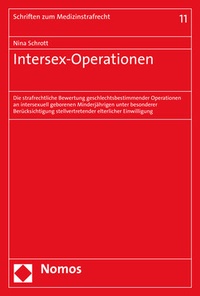 Abbildung von: Intersex-Operationen - Nomos