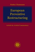 Cover: European Preventive Restructuring - Nomos