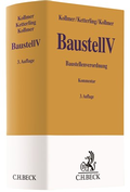 Abbildung von: Baustellenverordnung: BaustellV - C.H.BECK