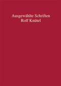 Bild: Rolf Knütel - Ausgewählte Schriften - C.F. Müller