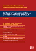 Cover: Der Kurzvortrag in der m&uuml;ndlichen Steuerberaterpr&uuml;fung 2020/2021 - HDS