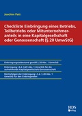 Cover: Checkliste Einbringung eines Betriebs, Teilbetriebs oder Mitunternehmeranteils in eine Kapitalgesellschaft oder Genossenschaft (&sect; 20 UmwStG) - HDS