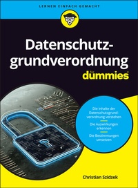 Abbildung von: Datenschutzgrundverordnung für Dummies - Wiley-VCH
