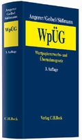 Cover: Wertpapiererwerbs- und &Uuml;bernahmegesetz: Wp&Uuml;G - C.H.BECK