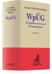 Abbildung von: Wertpapiererwerbs- und Übernahmegesetz - C.H.BECK
