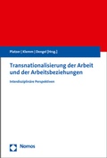 Cover: Transnationalisierung der Arbeit und der Arbeitsbeziehungen - Nomos