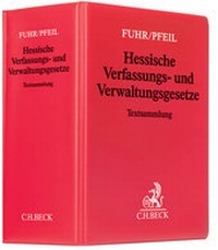 Abbildung von: Hessische Verfassungs- und Verwaltungsgesetze - Grundwerk ohne Fortsetzungsbezug - C.H.BECK