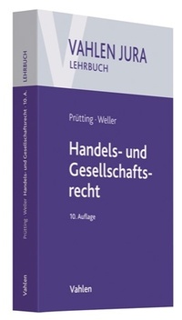 Abbildung von: Handels- und Gesellschaftsrecht - Vahlen