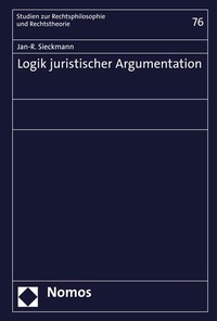 Abbildung von: Logik juristischer Argumentation - Nomos
