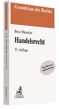 Cover: Handelsrecht - C.H.BECK
