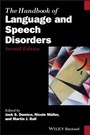 Cover: The Handbook of Language and Speech Disorders - Wiley-Blackwell