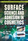 Cover: Surface Science and Adhesion in Cosmetics - Wiley