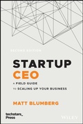Cover: Startup CEO - Wiley