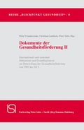 Cover: Dokumente der Gesundheitsf&ouml;rderung II - Lesenswert