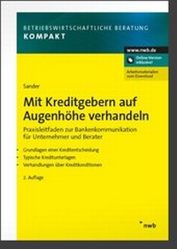 Abbildung von: Mit Kreditgebern auf Augenhöhe verhandeln - NWB