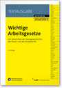 Cover: Wichtige Arbeitsgesetze - NWB