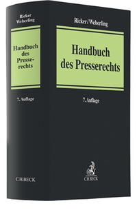 Abbildung von: Handbuch des Presserechts - C.H.BECK