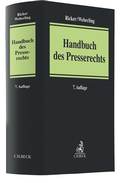Cover: Handbuch des Presserechts - C.H.BECK