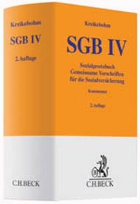 Abbildung von: SGB IV: Sozialgesetzbuch - C.H.BECK