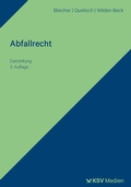 Cover: Abfallrecht - KSV Medien