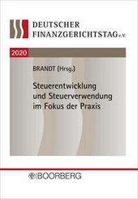 Abbildung von: 17. Deutscher Finanzgerichtstag 2020 - Boorberg