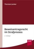 Cover: Beweisantragsrecht im Strafprozess - ZAP