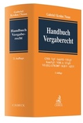 Cover: Handbuch Vergaberecht - C.H.BECK