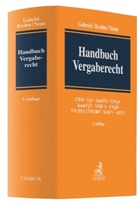 Enlarge image Cover: Handbuch Vergaberecht - C.H.BECK