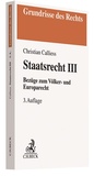 Cover: Staatsrecht III - C.H.BECK