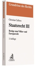 Cover: Staatsrecht III - C.H.BECK