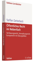 Cover: &Ouml;ffentliches Recht im Nebenfach - Vahlen