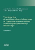 Cover: Verordnung &uuml;ber die aufsichtsrechtlichen Anforderungen an Verg&uuml;tungssysteme von Instituten. Institutsverg&uuml;tungsverordnung - InstitutsVergV - Sch&auml;ffer-Poeschel