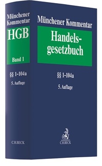 Bild vergrößern Bild: Münchener Kommentar zum Handelsgesetzbuch - Band 1 - C.H.BECK