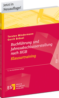 Cover: Buchf&uuml;hrung und Jahresabschlusserstellung nach HGB - Klausurtraining - Erich Schmidt Verlag