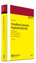 Cover: Handbuch privater Kapitaleink&uuml;nfte - NWB