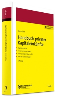 Enlarge image Cover: Handbuch privater Kapitaleinkünfte - NWB