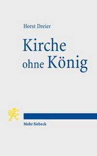Abbildung von: Kirche ohne Koenig - Mohr Siebeck