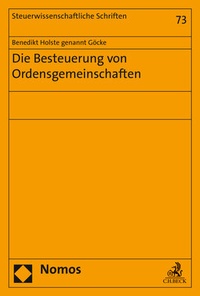 Abbildung von: Die Besteuerung von Ordensgemeinschaften - Nomos