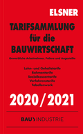 Cover: Tarifsammlung f&uuml;r die Bauwirtschaft 2020/2021 - Otto Elsner Verlag