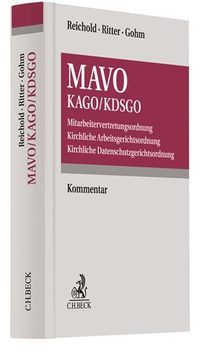 Abbildung von: MAVO / KAGO / KDSGO - C.H.BECK