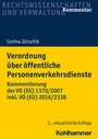 Bild: Verordnung über öffentliche Personenverkehrsdienste - Kohlhammer