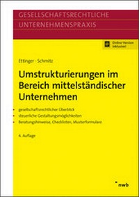 Abbildung von: Umstrukturierungen im Bereich mittelständischer Unternehmen - NWB